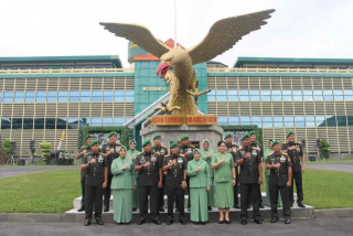 Dandim 0418/Palembang Hadir Dalam  Sertijab Kasdam dan Beberapa Pejabat Kodam Yang Dipimpin Pangdam II/Sriwijaya 