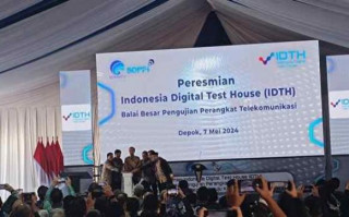 Presiden Jokowi resmikan Indonesia Digital Test House di Depok