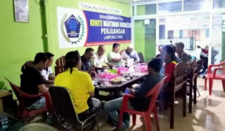 Dugaan adanya kriminalisasi Wartawan, Organisasi Pers dan Jurnalis Lampung Utara gelar rapat dadakan