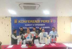 Tiga Pelaku Penyebar Iklan Judi Online Diamankan di Sumsel, Dua di Antaranya Pelajar