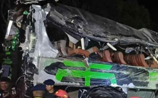 KIR kedaluwarsa, sasis tua bodi baru, sejumlah fakta bus rombongan SMK Lingga Kencana Depok yang alami kecelakaan
