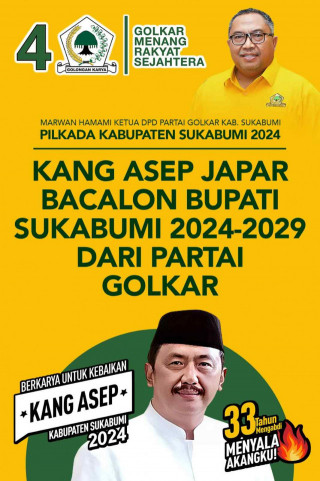 Golkar menang!, Asep Japar Bupati 2024-2029. Relawan Kang Asep Japar Semangat Jemput Kemenangan