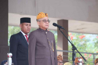 Upacara Peringatan Harlah Pancasila Wabup Sukabumi "Momentum Menumbuhkan Nasionalisme dan Patriotisme"