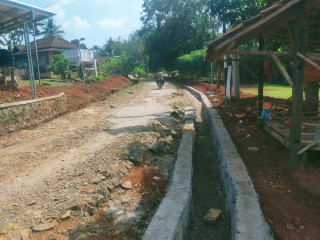 Pemdes Lepang Besar realisasikan pembangunan dari Dana Desa TA 2024