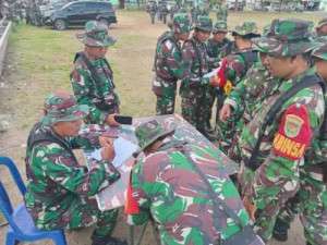 Kodim 0418/Palembang Gelar Uji Terampil Perorangan Jabatan Teritorial dan Intelijen Kodim 0418 Palembang