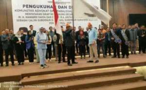 Komunitas Advokat dan Paralegal Sumatera Selatan Siap Menangkan Mawardi Yahya dan Anita Noeringhati Jadi Cagub dan Cawagub Sumsel Periode 2024-2029