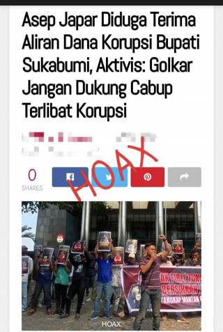 Sanggahan Berita Terkait Dugaan Korupsi Di Kabupaten Sukabumi