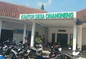 Terkait Dugaan KKN di Desa Cinangneng, Kades diam seribu bahasa