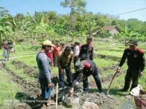 Ketua Umum Yayasan Garuda Sakti Indonesia (YGSI) Pupung Puryanto Meresmikan Peletakan Batu Pertama untuk Pembangunan TK,PAUD, dan PKBM, Kp. Cibolang Baru Citepus