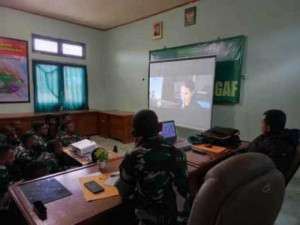 Nobar film "Body of Lies" Kodim 1812/Pegaf