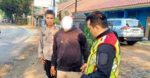 Polsek Gunungsindur Gelar Operasi Premanisme, Amankan Seorang Juru Parkir Liar.