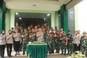 Kapolres Bogor Kunjungi Dandim 0621/Kabupaten Bogor dalam Rangka HUT ke-79 Kodam III/Siliwangi
