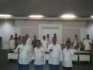 Untuk Memperkuat Sistem dan Budaya Antikorupsi, Rudy Susmanto dan Jaro Ade Berkomitmen.