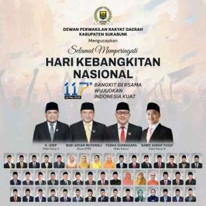 DPRD Kabupaten Sukabumi Mengucapkan : Selamat Hari Kebangkitan Nasional 20 Mei 2025