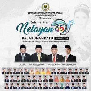 DPRD Kabupaten Sukabumi Mengucapkan Selamat Hari Nelayan