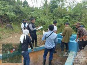 Pemasangan Pipanisasi Kelanjutan 100 Kerja Desa Cileuksa, Masyarakat Merasakan Air Persawahan.