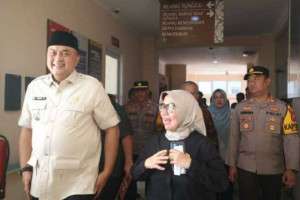 Kapolsek Ciawi Hadiri Peresmian Layanan Pelita Hati dan Taman Ibu Soed di RSUD Dr. K.H. Idam Chalid.