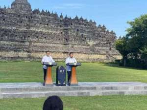 Prabowo ke Macron: Borobudur Mahakarya Peradaban Dunia
