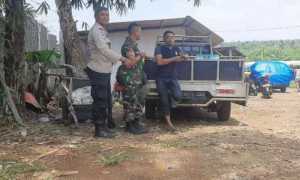 Polsek Parung Bersinergi dengan TNI, Jalin Kedekatan dengan Masyarakat Desa Binaan Sampaikan Pesan Kamtibmas.