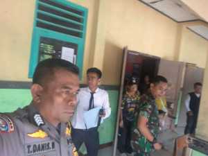 TNI-POLRI dan Muspika Desa Sukamakmur Gelar Sambang Warga Binaan, Perkuat Harkamtibmas.