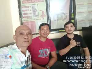 Kunjungan Media Aliansinews Bersilaturahmi Ke Polsek Nanggung.