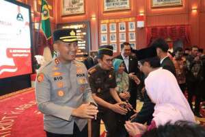 Kapolres Bogor Hadiri Pelantikan Pejabat Pimpinan Tinggi Pratama Pemkab Bogor.