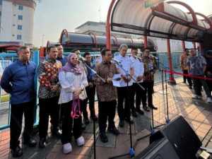 Wabub Jaro Ade Resmikan Layanan Transjabodetabek Rute Blok M-Bogor Resmi Diluncurkan.