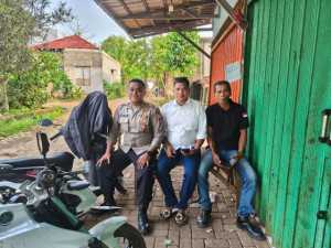 Bhabinkamtibmas Polsek Parungpanjang Sambang Warga dan Berikan Himbauan Kamtibmas di Desa Jagabaya.