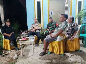 Cegah Gangguan Kamtibmas, Bhabinkamtibmas dan Bhabinsa Polsek Ciampea Kontrol Desa Binaan.