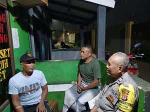 Bhabinkamtibmas Polsek Ciawi Polres Bogor Cek Pos Kamling, Sampaikan Pesan-Pesan Kamtibmas.