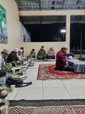 TNI-POLRI Wujudkan Kamtibmas Lewat Pengajian Majelis Taklim Alhidayah di Desa Lumpang.