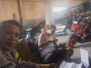 Bhabinkamtibmas Wilayah Hukum Polsek Dramaga Instansi Desa Babakan Beri Himbauan Ajak Jaga Kondusifitas Cegah Gangguan Kamtibmas.