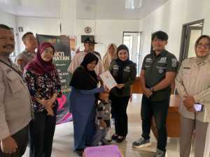 Polres Bogor Gelar Bhakti Kesehatan Pencegahan Stunting dalam Rangka HUT Bhayangkara ke-79.