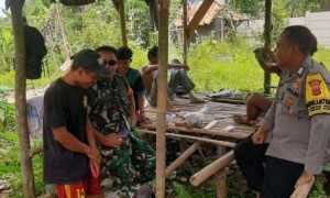 Bhabinkamtibmas dan Babinsa Desa Parungpanjang Sambangi Warga untuk Ciptakan Kamtibmas Kondusif.
