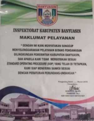 Inspektorat Kabupaten Banyuasin, diduga sumber wabah korupsi Dana Desa