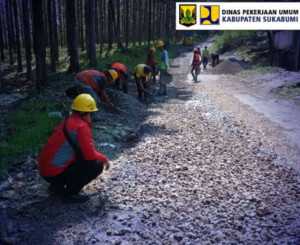 Dukung Mobilitas Warga, Pemkab Sukabumi Perbaiki Ruas Jalan Pasirsuren–Cikidang