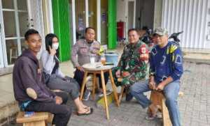Bhabinkamtibmas dan Babinsa Desa Parungpanjang Sinergi Sambang Warga, Beri Himbauan Kamtibmas dan Cegah TPPO.