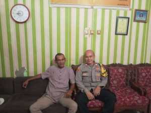 Bhabinkamtibmas Polsek Parungpanjang Sambangi Warga dan Sampaikan Pesan Kamtibmas.