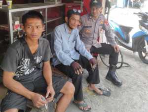 Bhabinkamtibmas Wilayah Hukum Polsek Dramaga Sambang ke Warga Binaan Beri Himbauan Ajak Jaga Kondusifitas Cegah Gangguan Kamtibmas.