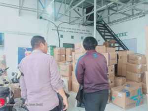 Bhabinkamtibmas Wilayah Hukum Polsek Dramaga Sambang Instansi Desa Babakan Beri Himbauan Ajak Jaga Kondusifitas Cegah Gangguan Kamtibmas