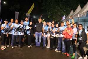 Kapolres Bogor Bersama Forkopimda Gelar Dash Run dalam Rangka HUT Bhayangkara Ke-79.