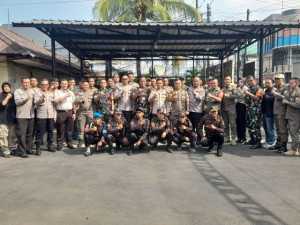 Kapolsek Citeureup Terima Kunjungan Forkopimcam dalam Rangka Syukuran HUT Bhayangkara ke-79.