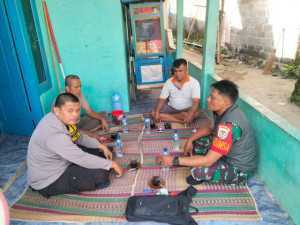 Bhabinkamtibmas Polsek Citeureup Lakukan Problem Solving Wujudkan Situasi Aman di Desa Tarikolot.