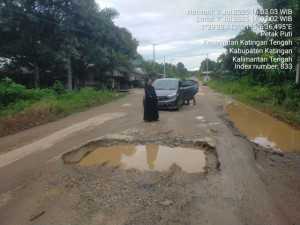BPAN LAI KALTENG, minta penindakan truk bermuatan melebihi standar yang melintas di jalan trans Katingan 