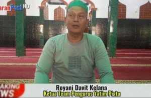 10 Muharham Ketua DKM Mesjid Jami All Ikhlas Beserta Ketua Panitia Yatim Adakan Giat Santunan Yatim
