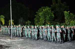 Dandim 1016/Plk Sambut Prajurit Baru Yonif TP 830/Isen Mulang.