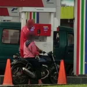 Miris, SPBU Leuwiliang Diduga Langgar Aturan Penjualan BBM Jenis Pertalite.