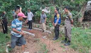 TNI-POLRI Bhabinkamtibmas dan Babinsa Desa Cikuda Berikan Imbauan Kamtibmas kepada Warga Binaan.