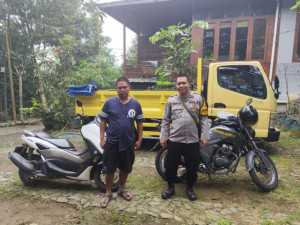 Bhabinkamtibmas Polsek Ciawi Aktif Sambangi Warga, Sampaikan Edukasi Kamtibmas dan Ketahanan Pangan.