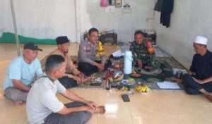 Sinergitas TNI-POLRI Bhabinkamtibmas Polsek Tamansari Bersama Babinsa Sambangi Tokoh Agama di Desa Sukajadi.